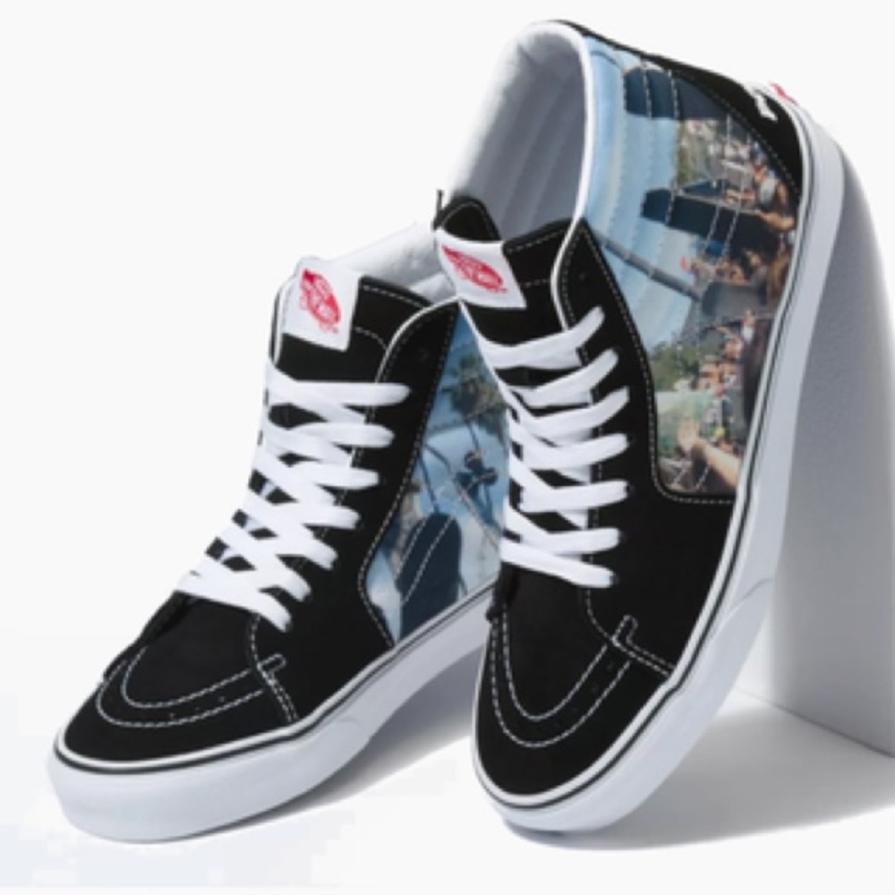 Vans SK8-Hi X MOCA Frances Stark Sneakers